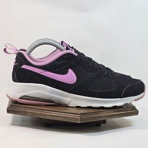 Nike Air Max Shoes Womens Size 9.5 Black Pink Running Sneakers Mesh 654729-060